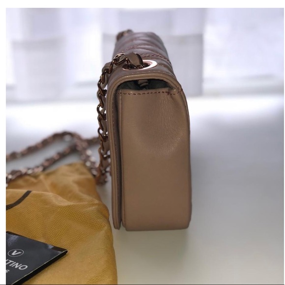 Blush & Rose Gold Valentino Shoulder Bag - Picture 5 of 6